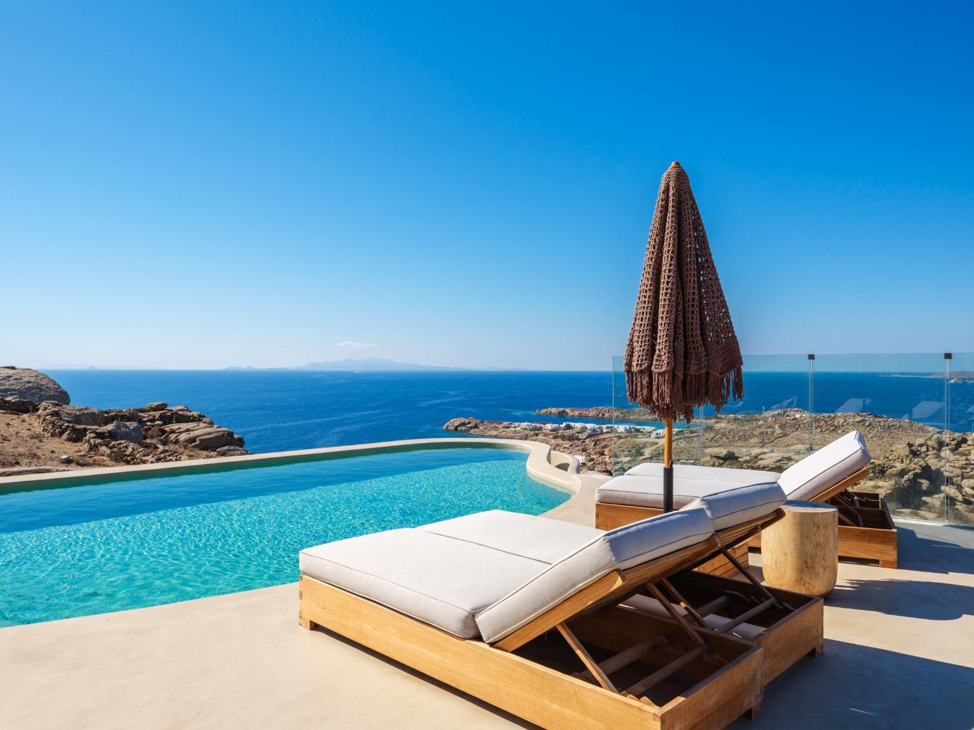 Mykonos Villa Scorpios Mykonos Town エクステリア 写真