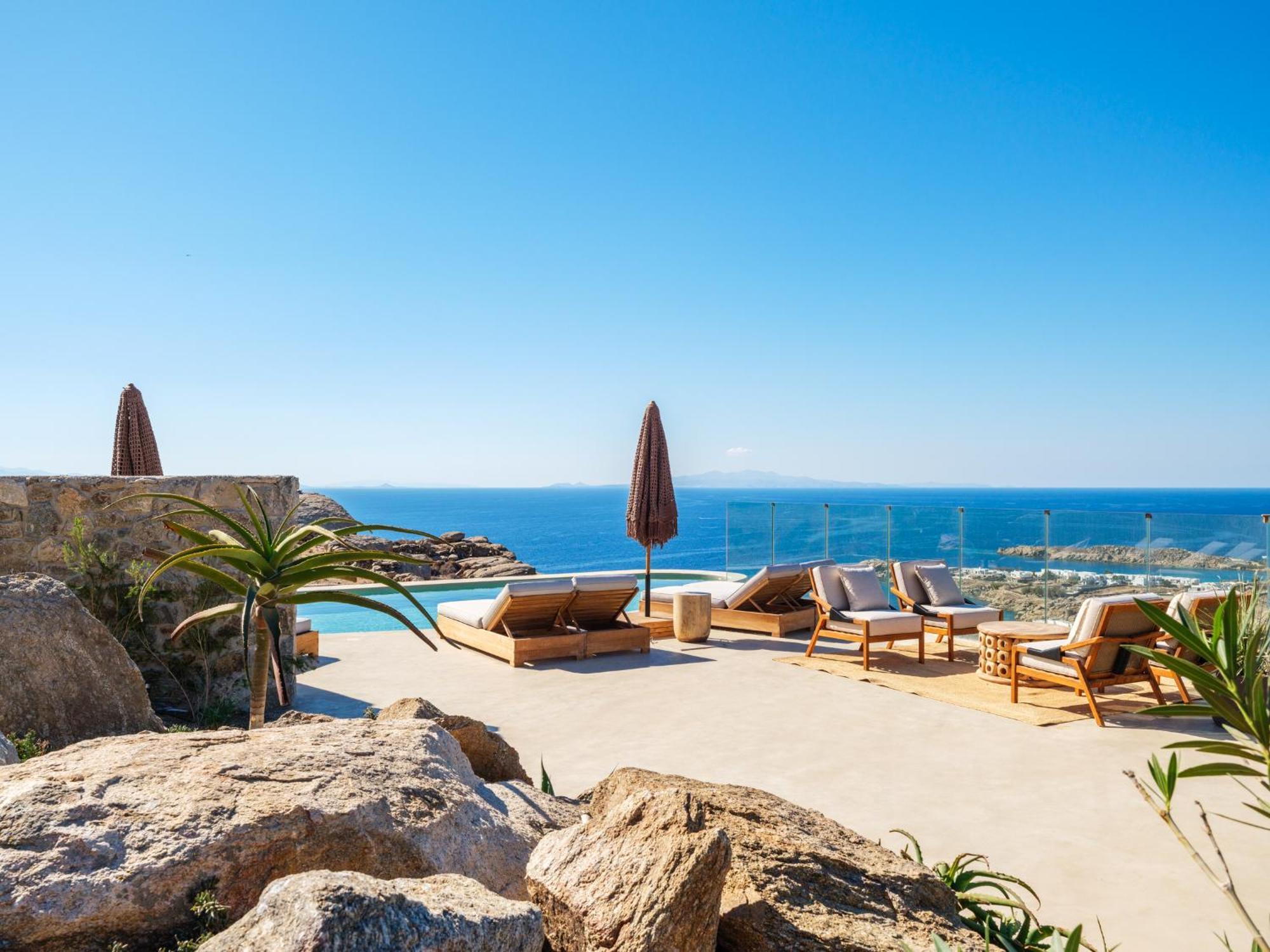 Mykonos Villa Scorpios Mykonos Town エクステリア 写真
