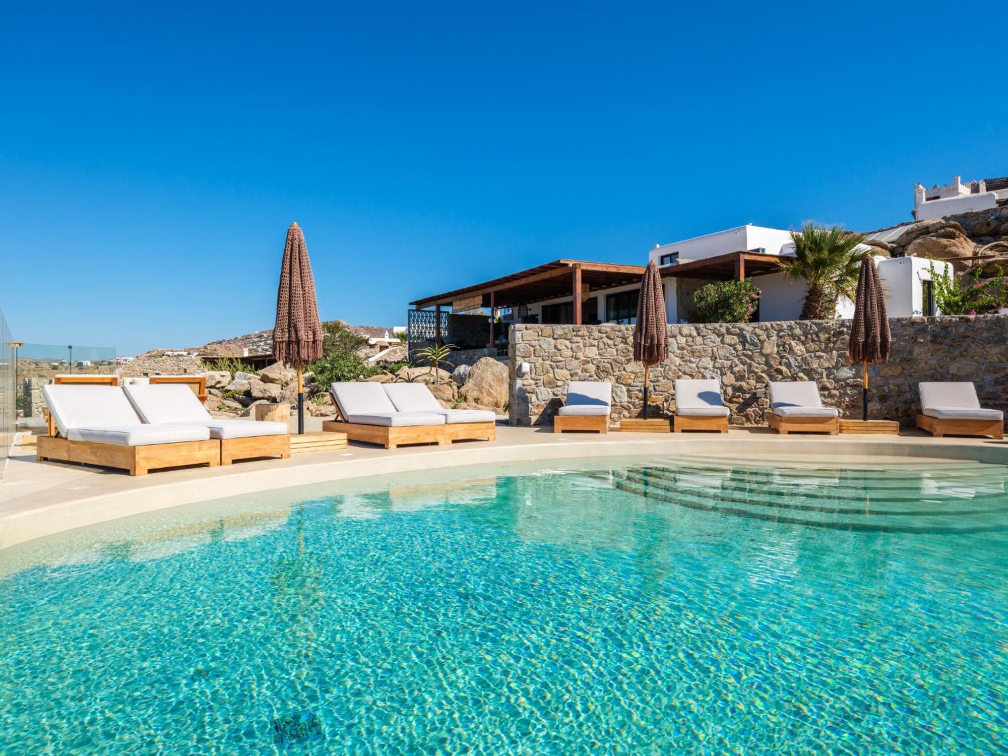 Mykonos Villa Scorpios Mykonos Town エクステリア 写真