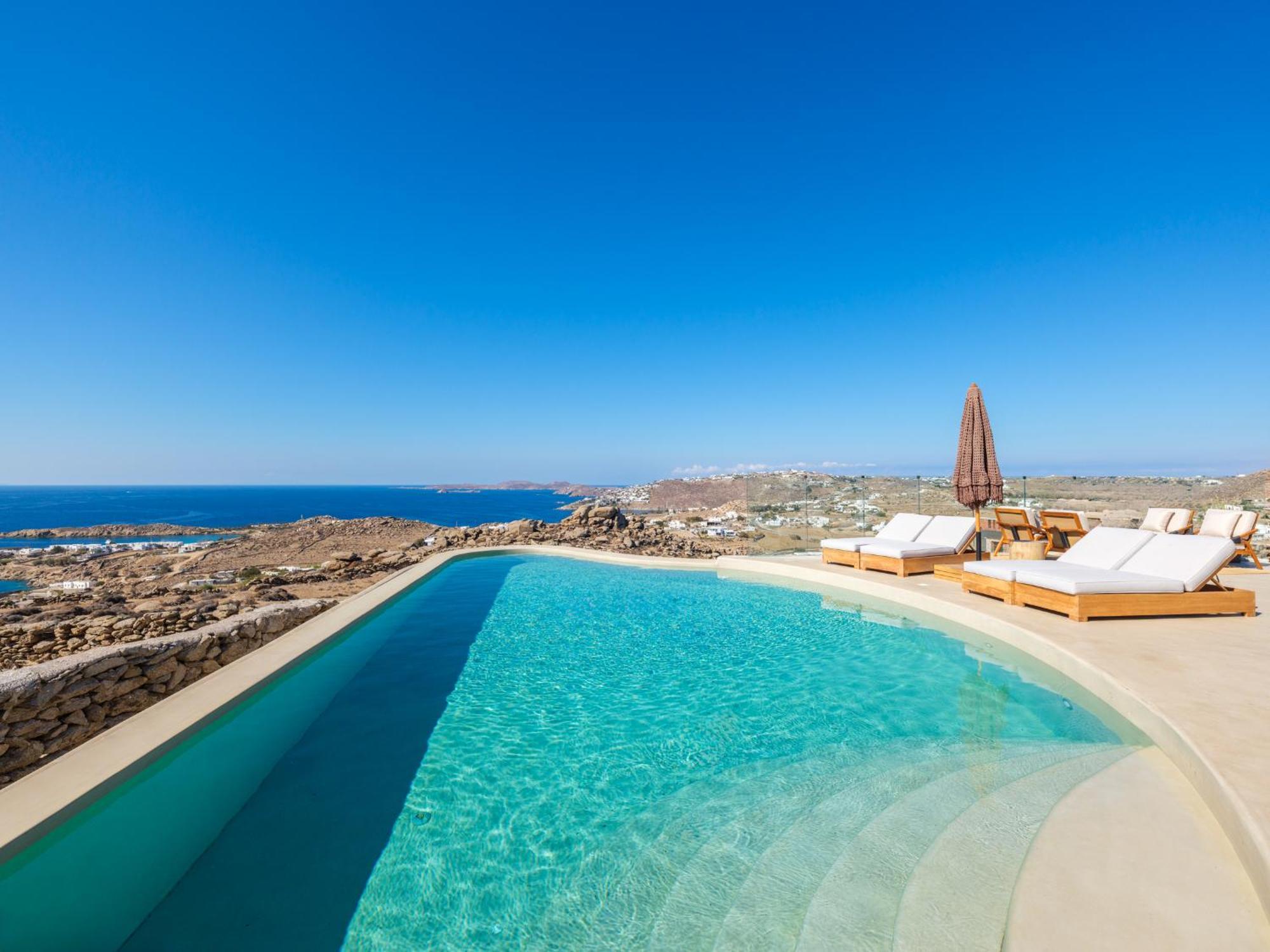 Mykonos Villa Scorpios Mykonos Town エクステリア 写真
