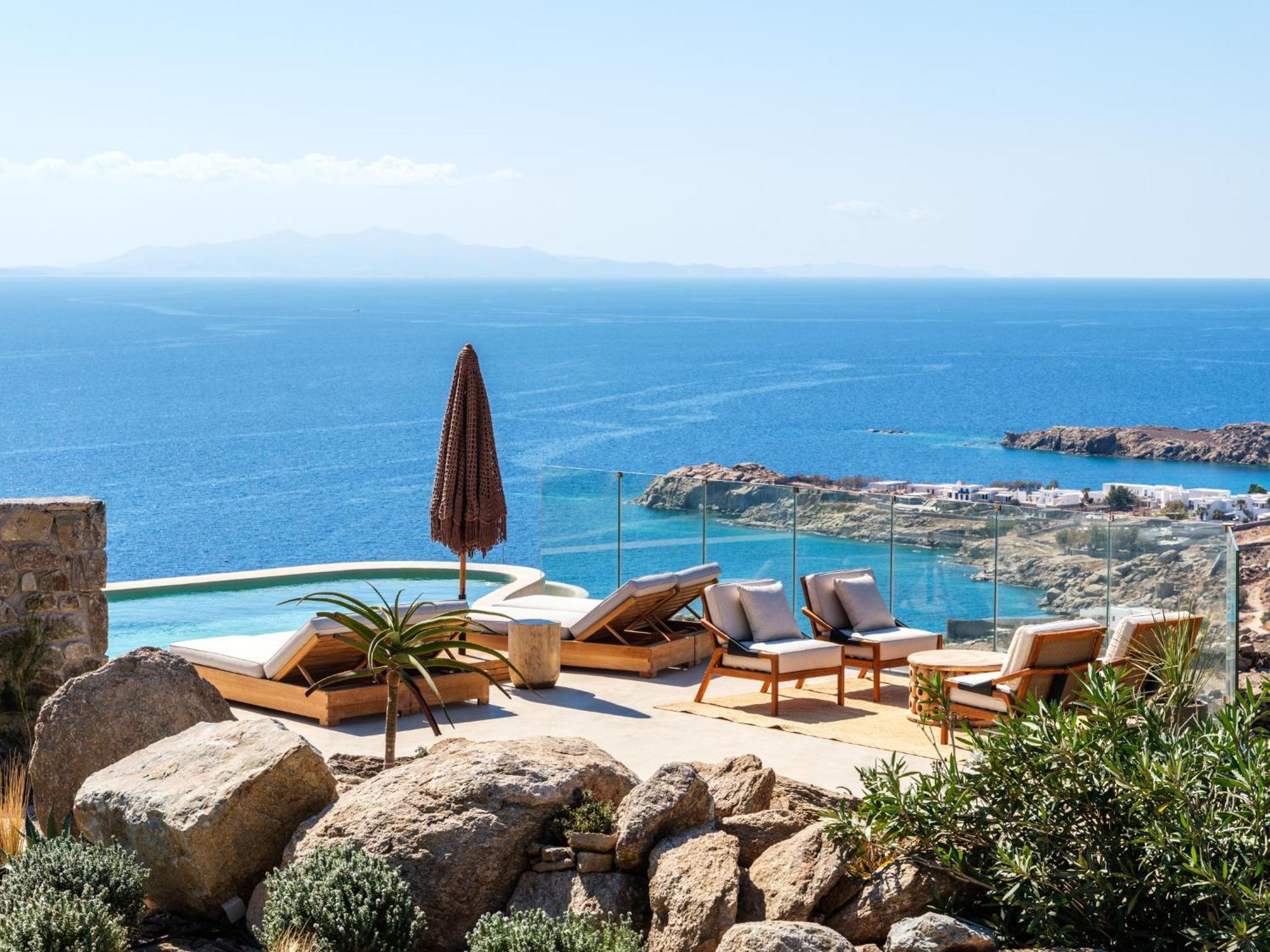 Mykonos Villa Scorpios Mykonos Town エクステリア 写真