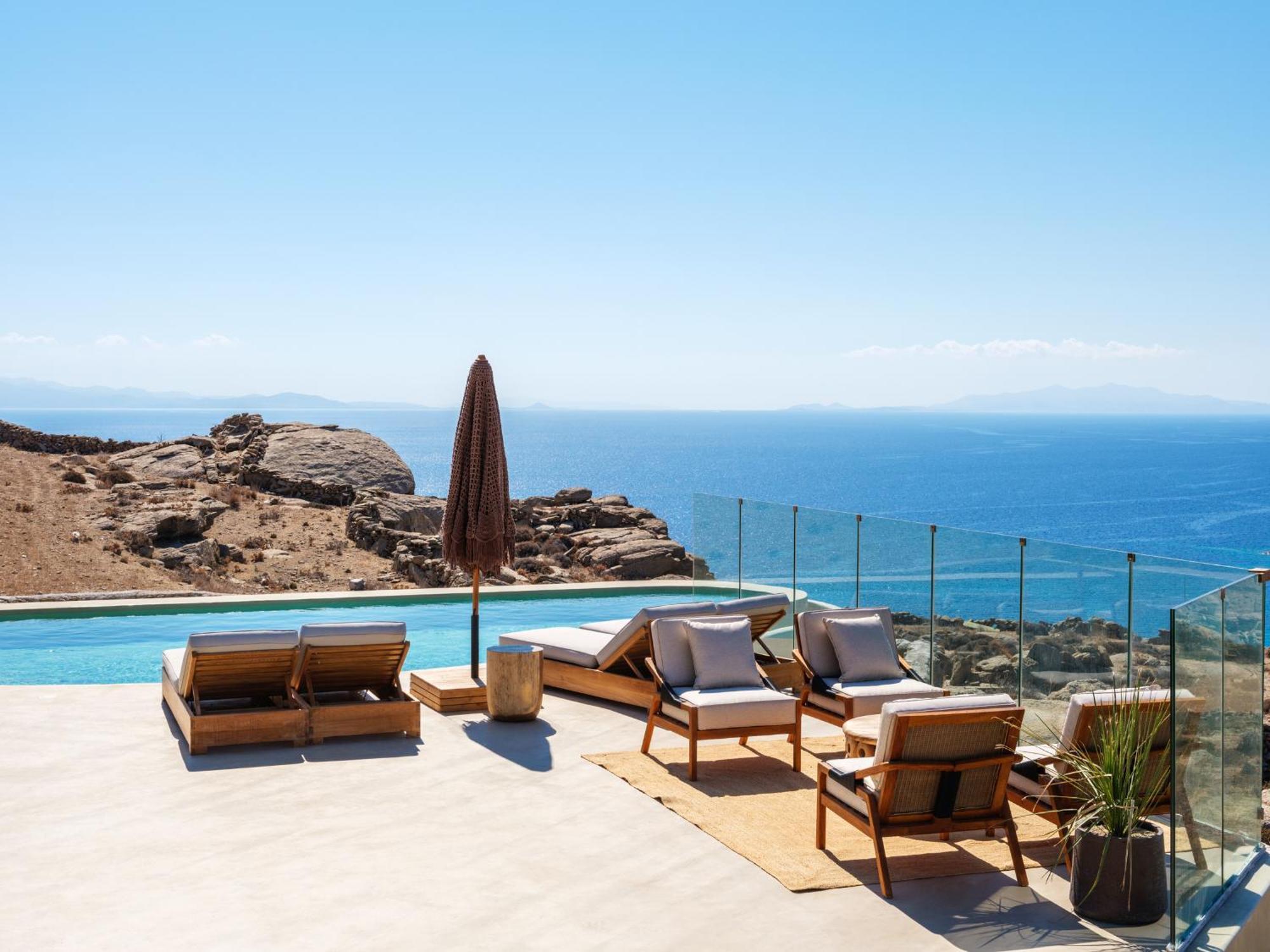 Mykonos Villa Scorpios Mykonos Town エクステリア 写真