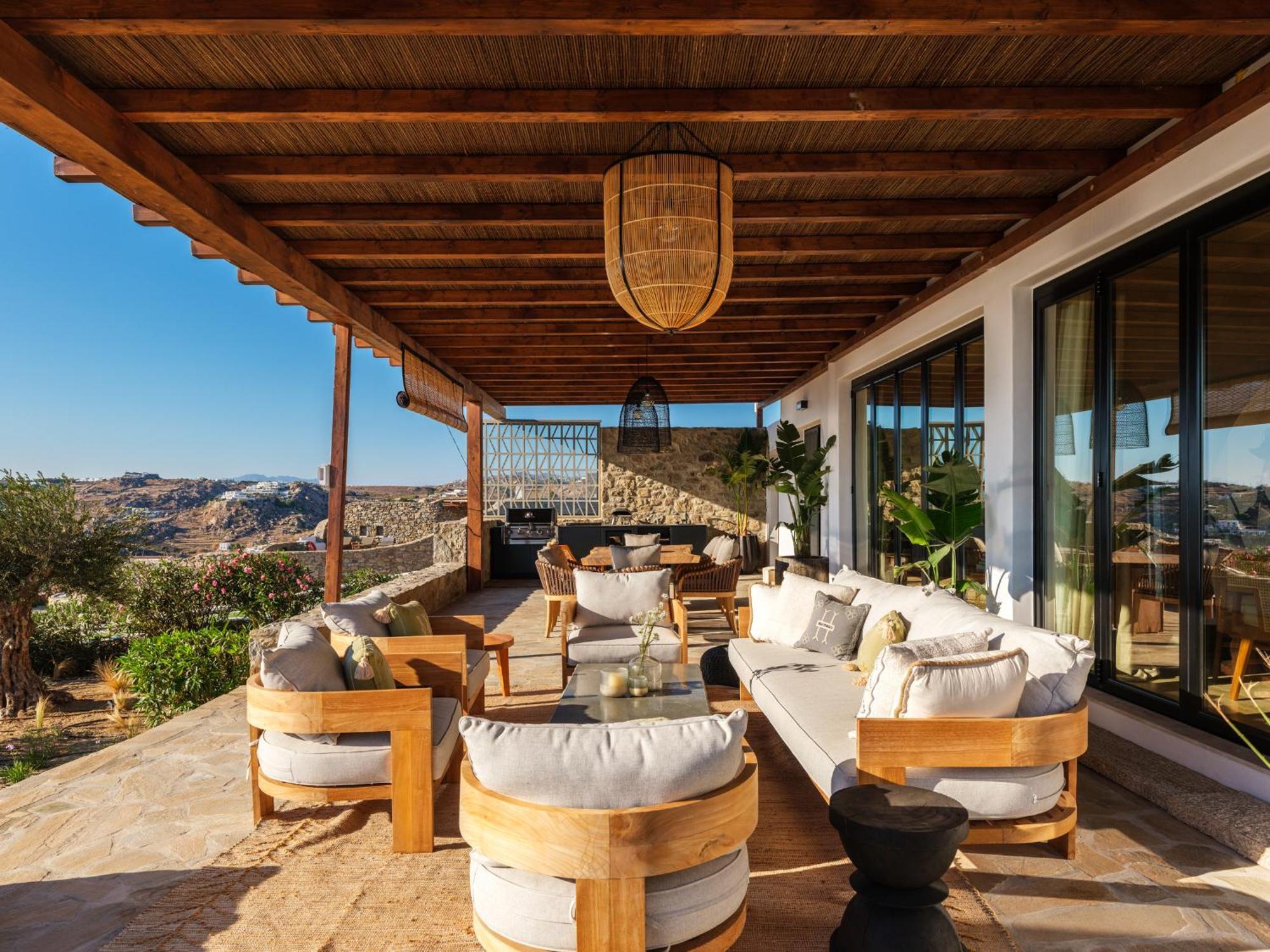 Mykonos Villa Scorpios Mykonos Town エクステリア 写真