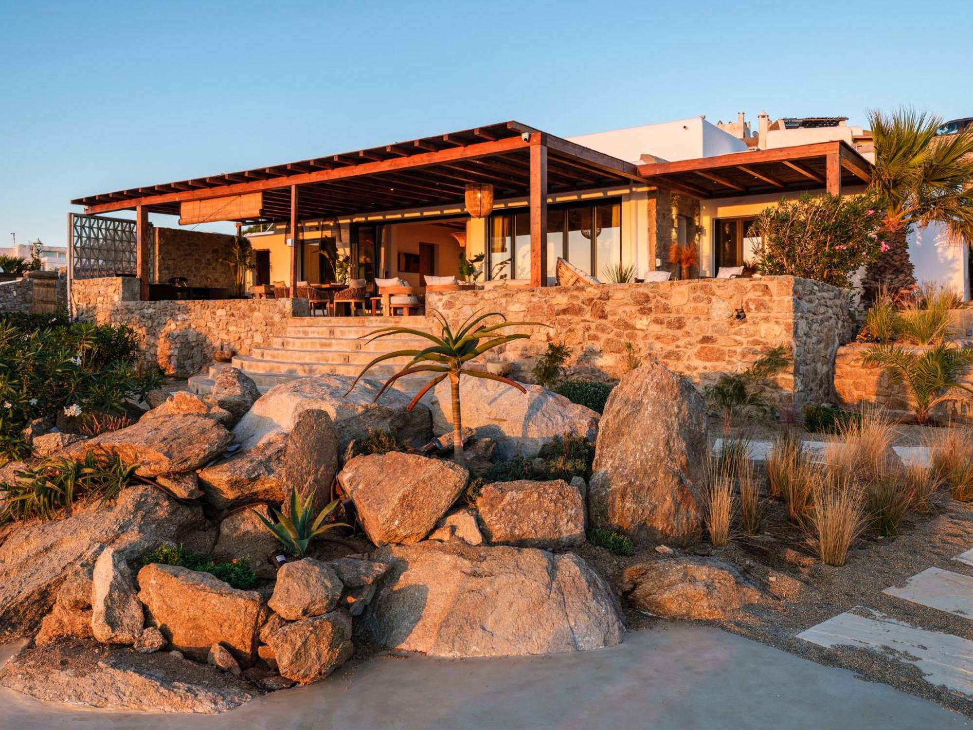 Mykonos Villa Scorpios Mykonos Town エクステリア 写真