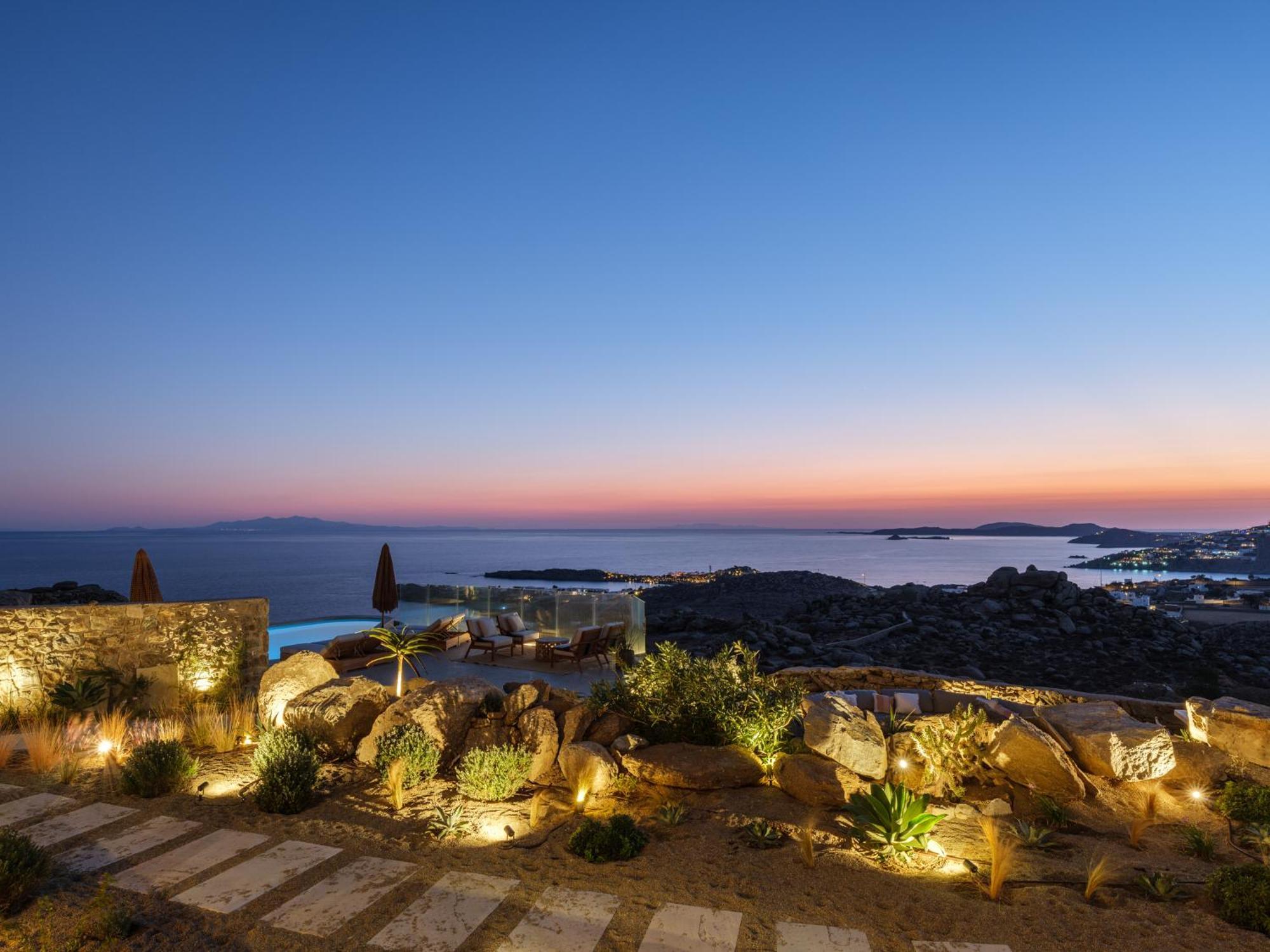 Mykonos Villa Scorpios Mykonos Town エクステリア 写真